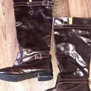 COACH Leather Boots
